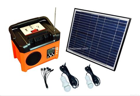 Portable Solar Power System Solar System Mini Home Solar Power System for Home - SP7 ...