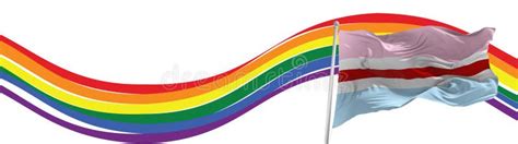 Hijra Flag Waving at Colorful Background. Freedom and Love, Activism, Community Concept. Pride ...