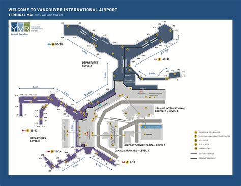 Terminal Map | YVR (Vancouver International AIrport) Termina… | Flickr