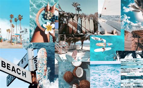 Collage Aesthetic Summer Laptop Wallpapers - Top Free Collage Aesthetic ...