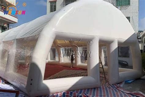 Inflatable pool dome covers Pool Cover--Zhengzhou Winsun Amusement ...