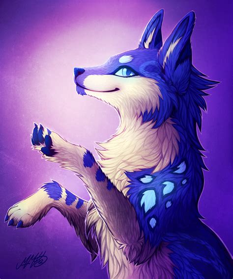 Blue Wolf by Neotheta on DeviantArt