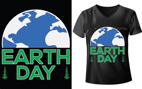 EARTH DAY T-SHIRT DESIGN 20297933 Vector Art at Vecteezy