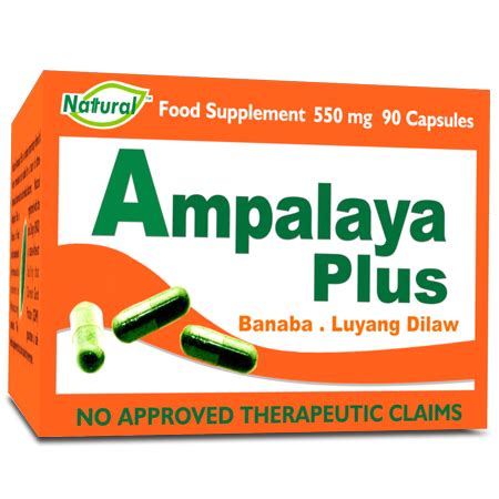 Ampalaya Plus - Go Natural Herbal Health Supplement - Nattural Quality Corporation