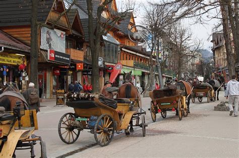 Zakopane kamera Live - widok na Krupówki na żywo