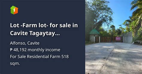 Lot -Farm lot- for sale in Cavite Tagaytay weather [Lot 🚜] (April 2024 ...