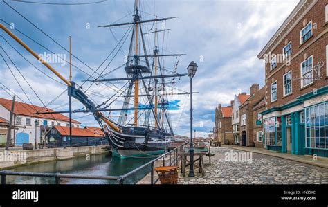 HMS Trincomalee at the National Museum of The Royal Navy at Hartlepool ...