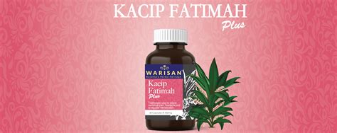 Kacip Fatimah Plus – WARISAN Nusantara Herbal Heritage