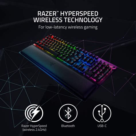 Razer BlackWidow V3 PRO Wireless Mechanical Gaming (Yellow switch ...