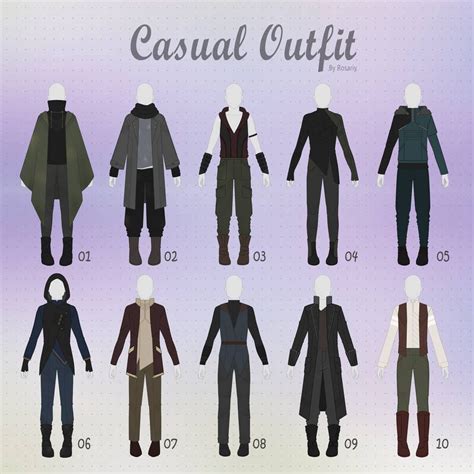 (CLOSED) CASUAL Outfit Adopts 29 [MALE] by Rosariy Anime Outfits, Boy ...