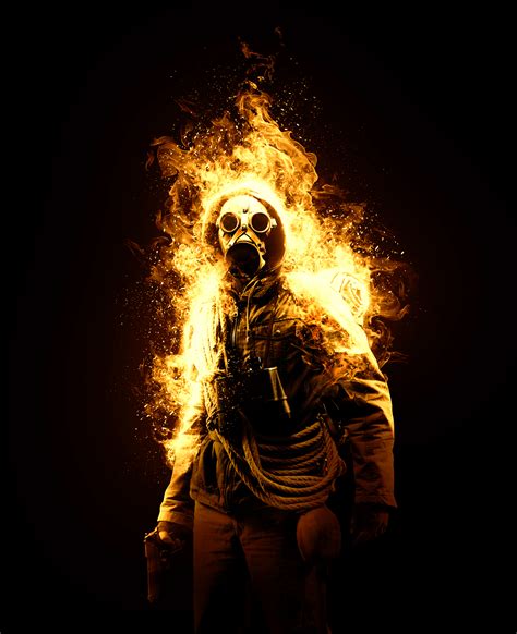 Gif Animated Fire 2 Photoshop Action :: Behance