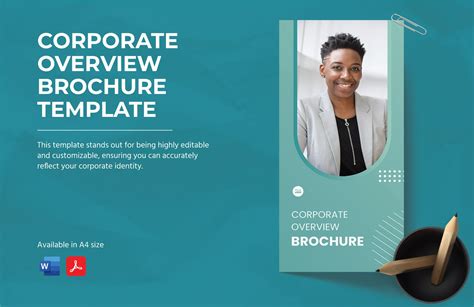 Corporate Business Brochure Template in Publisher, Illustrator, Pages, PSD, Word, Google Docs ...