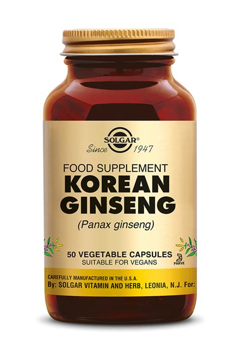 Solgar Korean Ginseng (50 capsules)