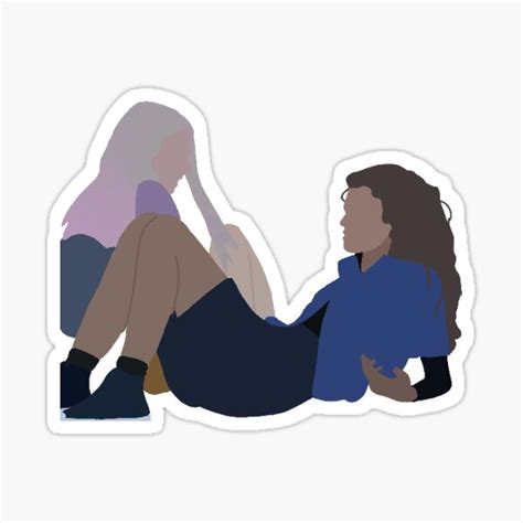 "Jules and rue" Sticker for Sale by Rubymaeart | Redbubble