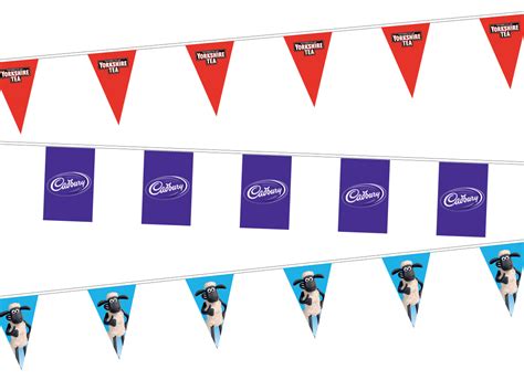 Buy Custom Printed Fabric Bunting Online | Fabric Bunting | Made in Britain