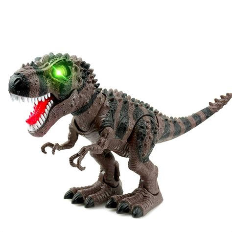 WonderPlay Walking Dinosaur T-Rex Toy Figure with Lights and Sounds Realistic Tyrannosaurus ...