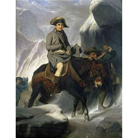 Napoleon Crossing The Alps Poster Print by Paul Delaroche - Walmart.com ...