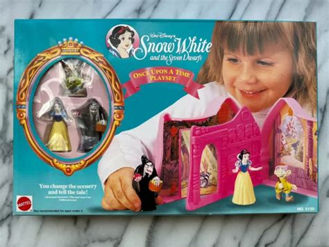 VINTAGE WALT DISNEY Snow White & The Seven Dwarfs Once Upon A Time ...