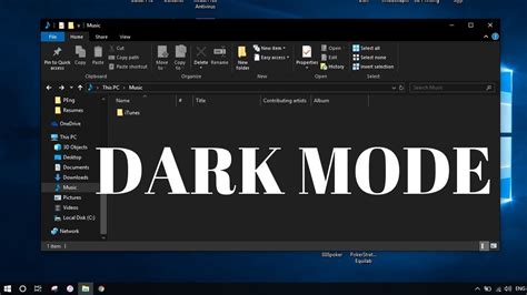 How to Get DARK MODE on your Windows 10 PC! - YouTube