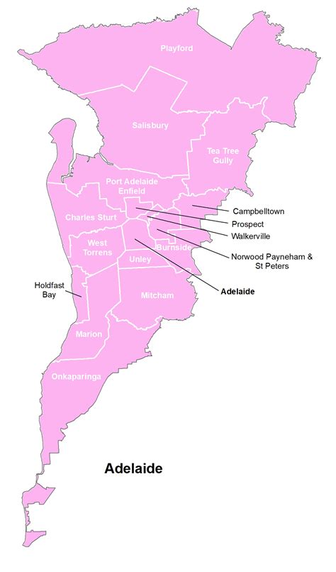 Adelaide Metro Map