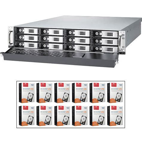 Thecus 48TB (12x4TB) N12000 NAS Storage Server Kit B&H Photo