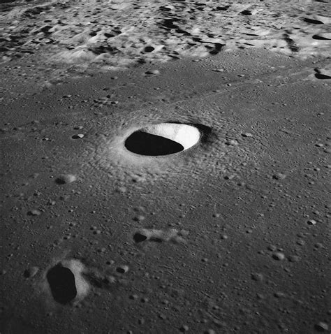 There are more than 100,000 craters on the moon