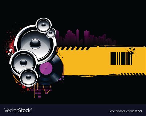 Musical banner Royalty Free Vector Image - VectorStock