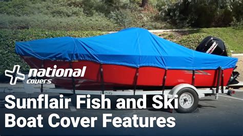 Fish and Ski Boat Cover Product Features - Sunflair | National Covers - YouTube