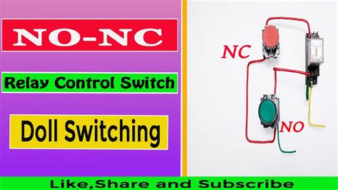 No Nc Switch Wiring Diagram