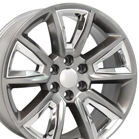 OE Wheels 22 Inch | Fits Chevy Silverado Tahoe GMC Sierra Yukon ...