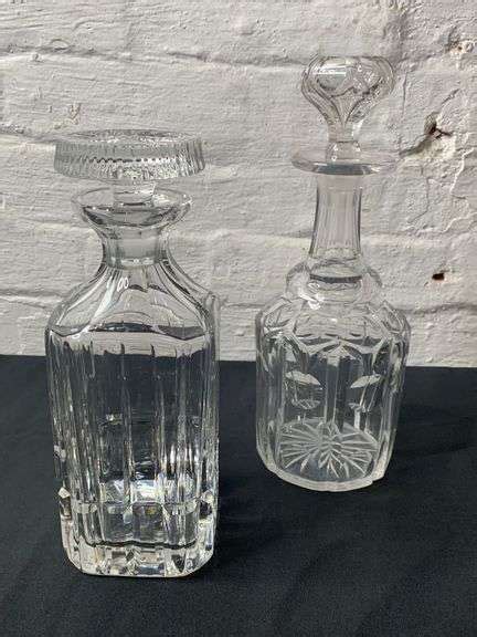 Antique & Vintage Crystal Decanters - Tullochs Auctions