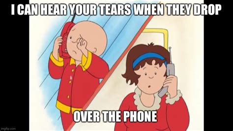 Caillou crying Memes - Imgflip