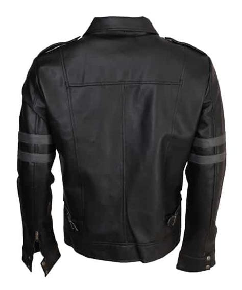 Resident Evil 6 Leon Kennedy Black Leather Jacket - usaleatherfirm