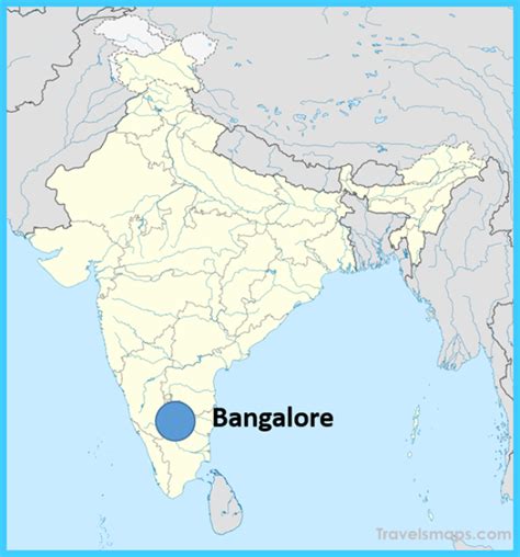 Where is Bangalore India? - Bangalore India Map - Map of Bangalore ...