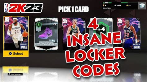 *4* LOCKER CODES IN NBA 2K23 - YouTube