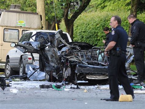 Vancouver explosion tears car apart and wakes up neighbourhood | National Post