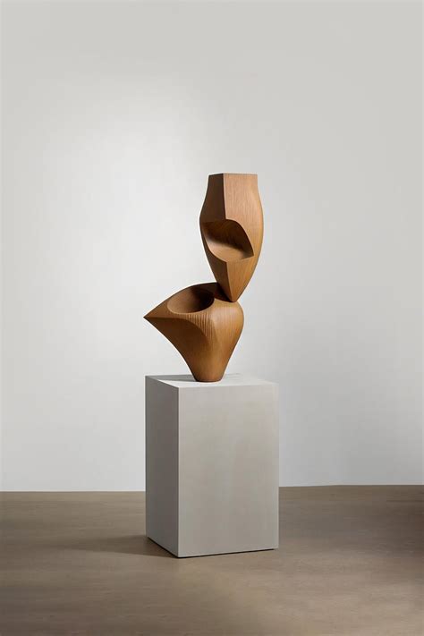 Biomorphic Carved Wood Sculpture in the Style of Isamu Noguchi For Sale ...