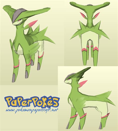 PaperPokés - Pokémon Papercraft: VIRIZION