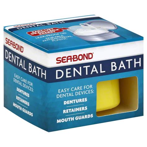 Sea-Bond Denture Bath - 1 ct - Walmart.com