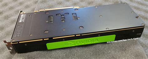 NVIDIA Tesla P100 PCI-E 16GB GPU (Pascal GP100) Up Close