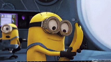 Minions Despicable Me GIF - Minions DespicableMe Banana - Discover ...