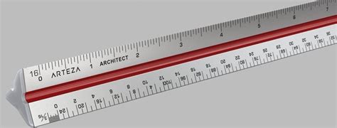 Drafting Scale Chart