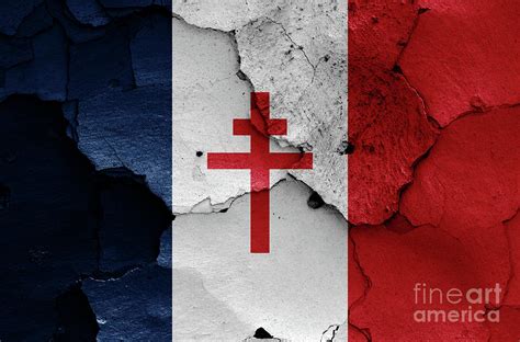 historical Free France flag in WW2 Photograph by Dan Radi - Pixels