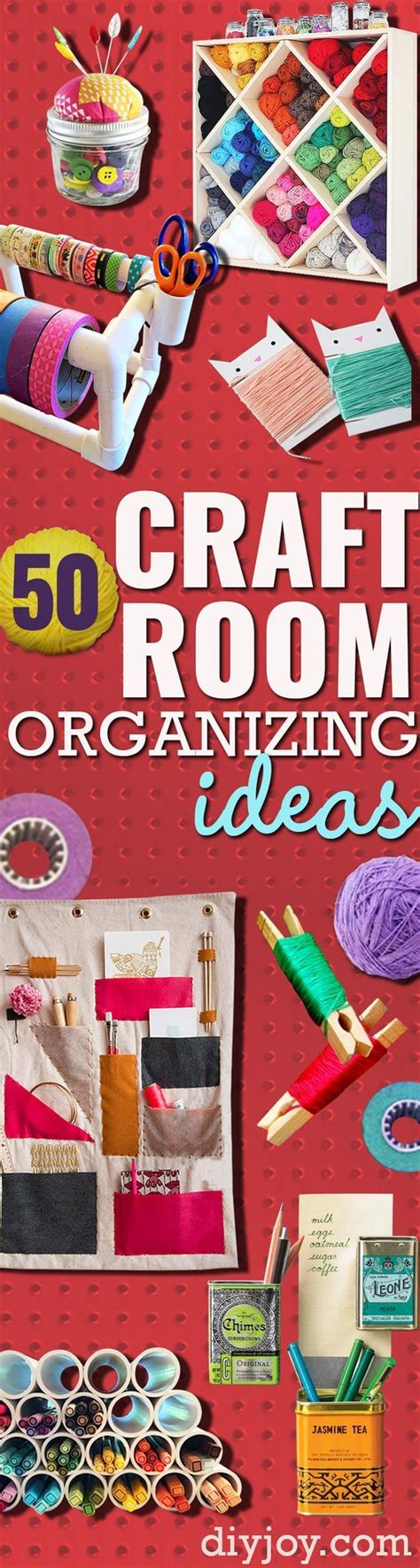 DIY Craft Room Ideas and Craft Room Organization Projects | Craft room, Craft room storage ...