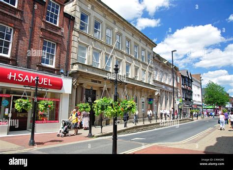 High Street, Burton upon Trent, Staffordshire, England, United Kingdom Stock Photo - Alamy