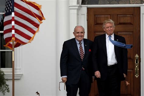 Donald Trump calls raid on former lawyer Rudy Giuliani's apartment 'so ...