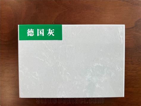 Crystal Grey Composite Marble Slabs from China - StoneContact.com