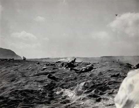 Marines Advancing on Beach, Iwo Jima, February 1945 | Flickr