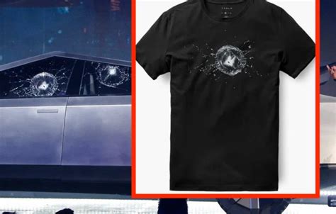 Tesla launches new merchandise: ‘Cybertruck Bulletproof Tee’ : r/TeslaLounge