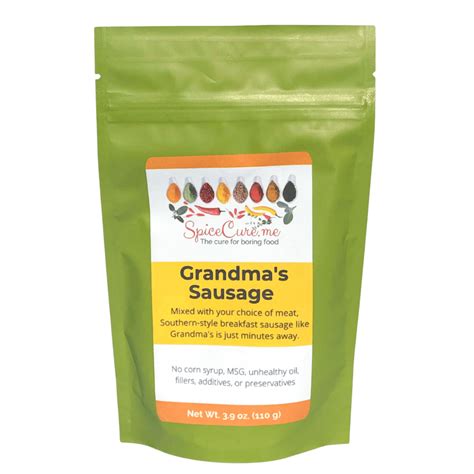 Grandma's Sausage - Sausage Seasoning - SpiceCure.me